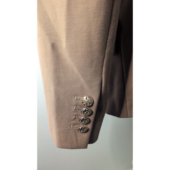 WHBM camel brown professional one button blazer - Picture 4 of 15